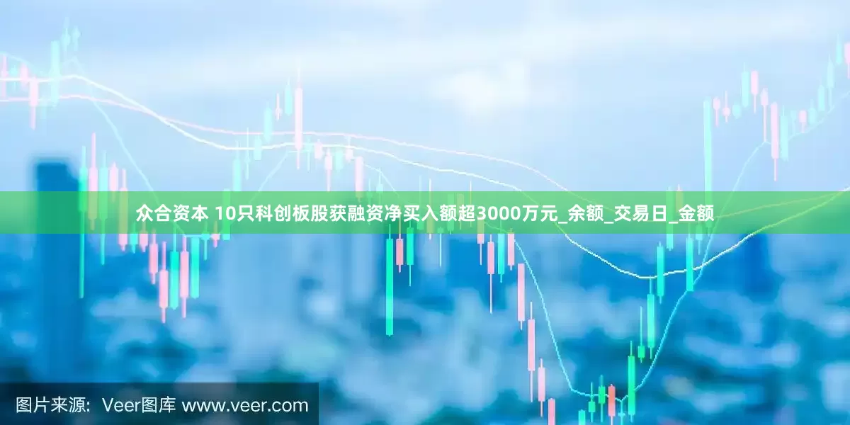 众合资本 10只科创板股获融资净买入额超3000万元_余额_交易日_金额