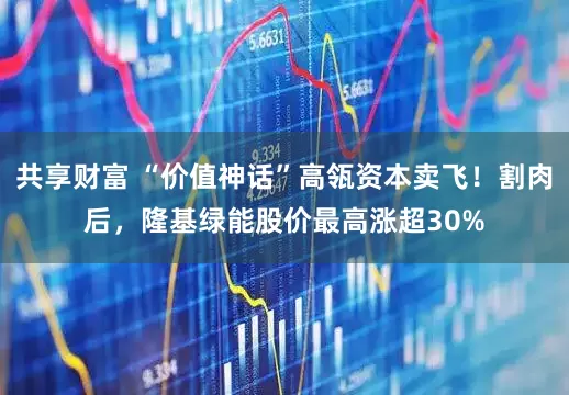 共享财富 “价值神话”高瓴资本卖飞！割肉后，隆基绿能股价最高涨超30%